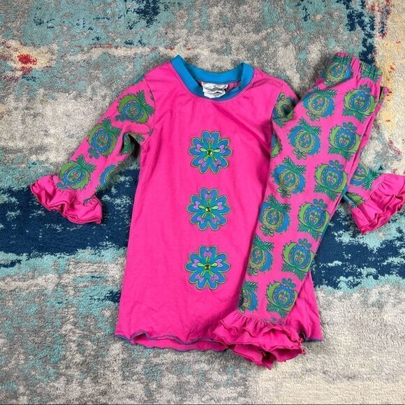 Rare Editions Girls Ruffle Set Size 5 - Picture 1 of 3